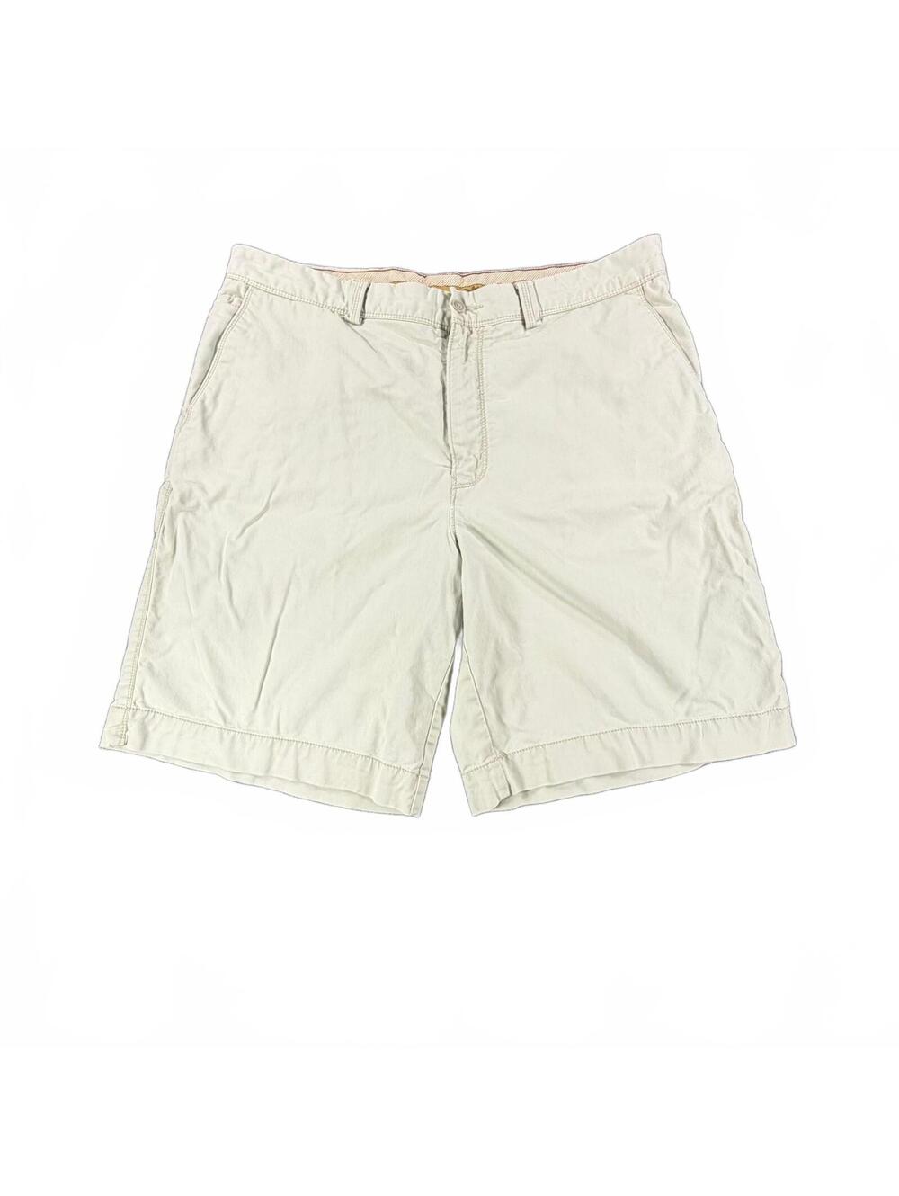 Tommy Bahama Men’s Beige Cotton Blend Shorts Size XL